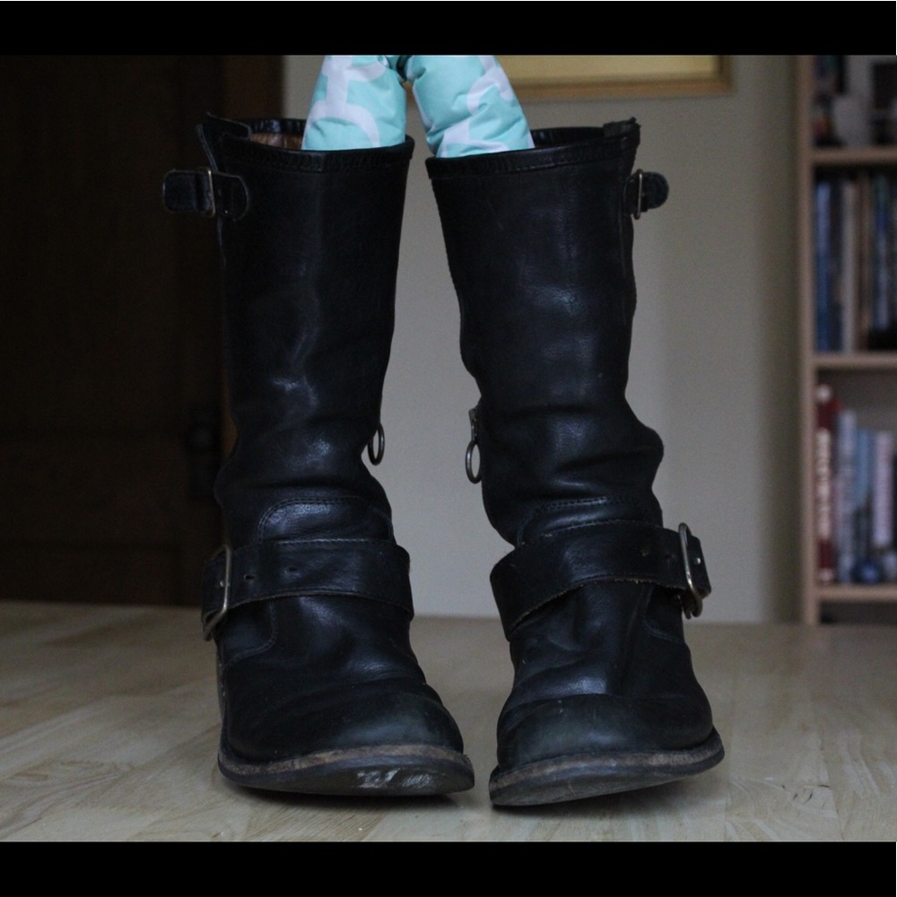 Fiorentini + Baker Motorcycle Boots Sz 8